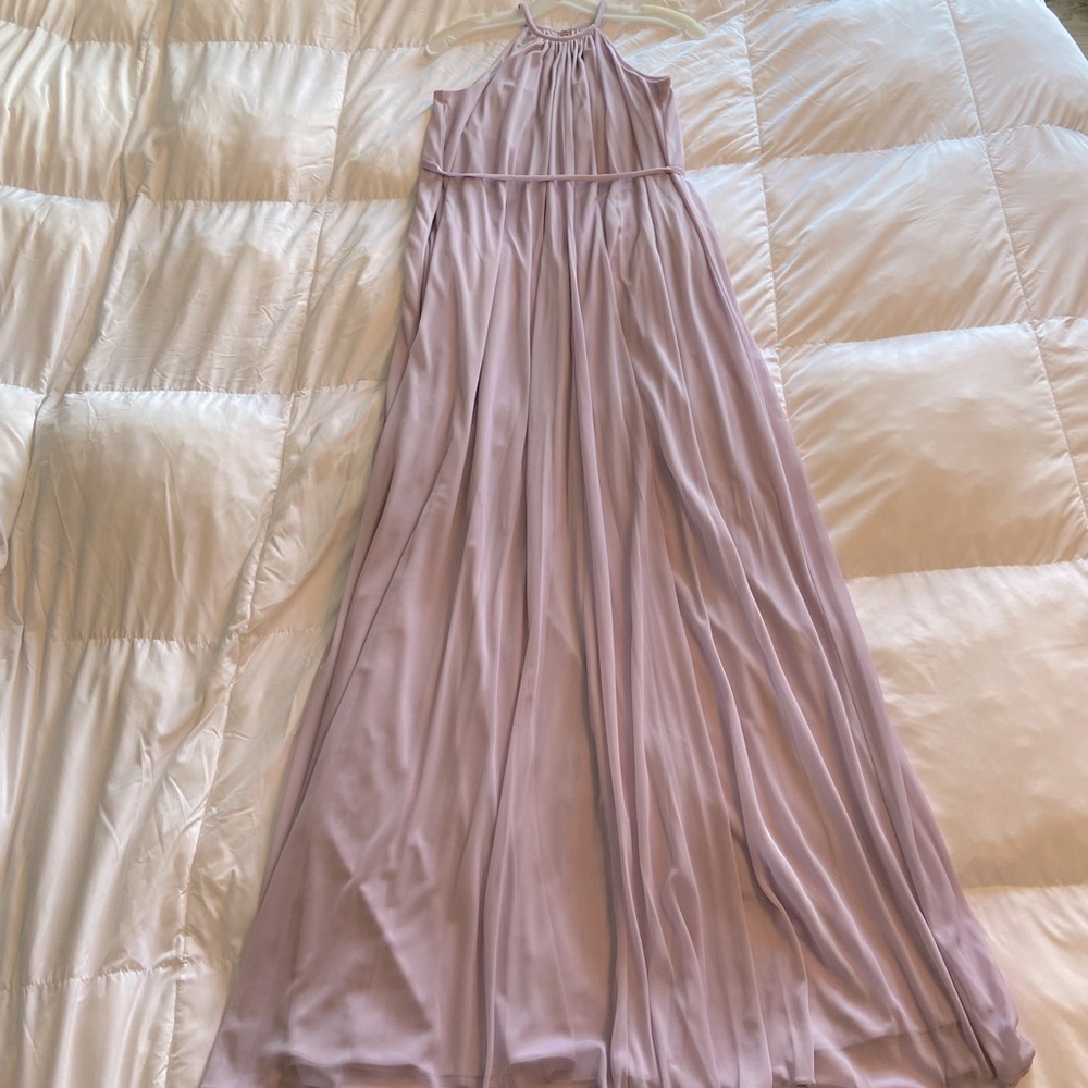 David’s Bridal Bridesmaid Dress in Lilac Size